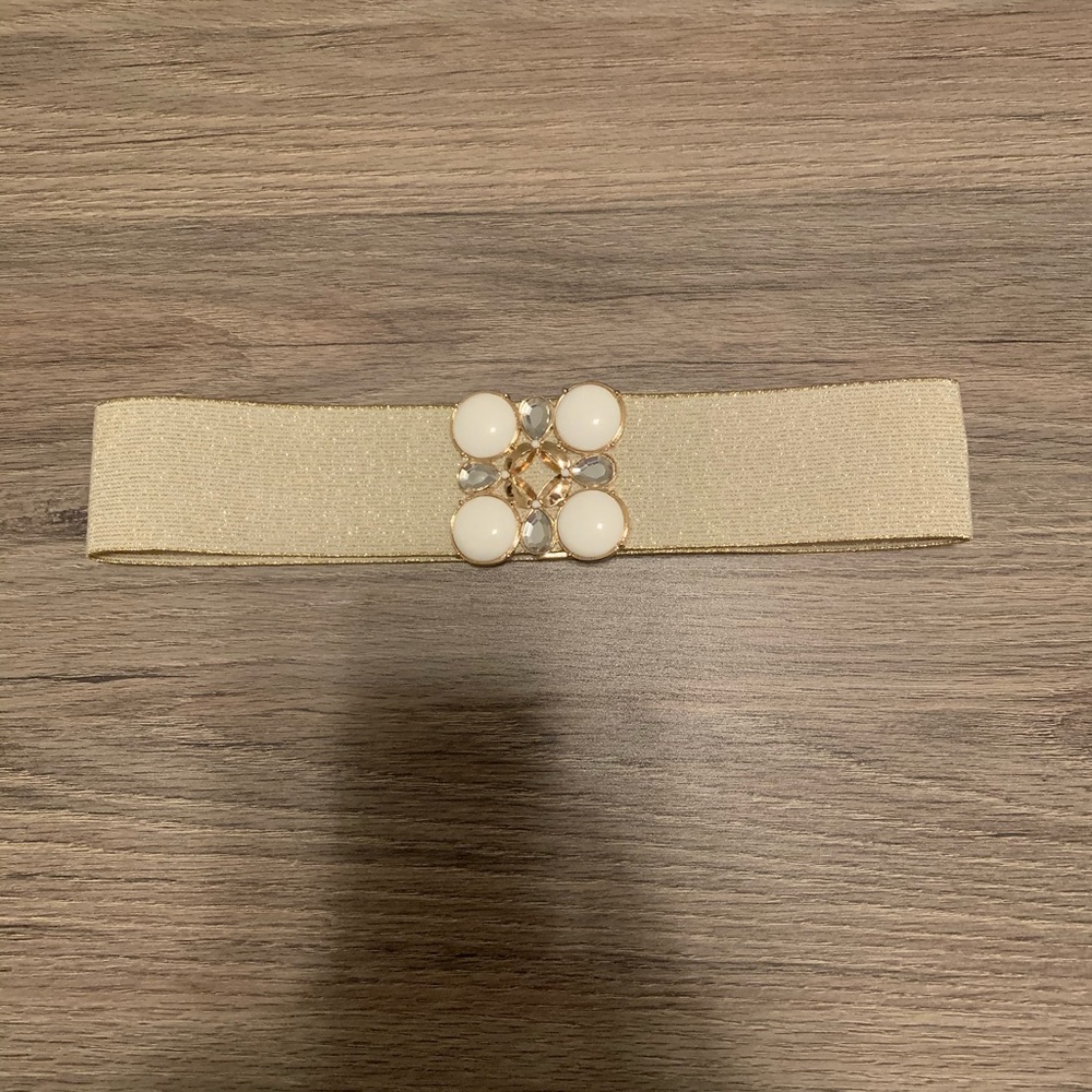 Lilly Pulitzer Gold Emmett Belt